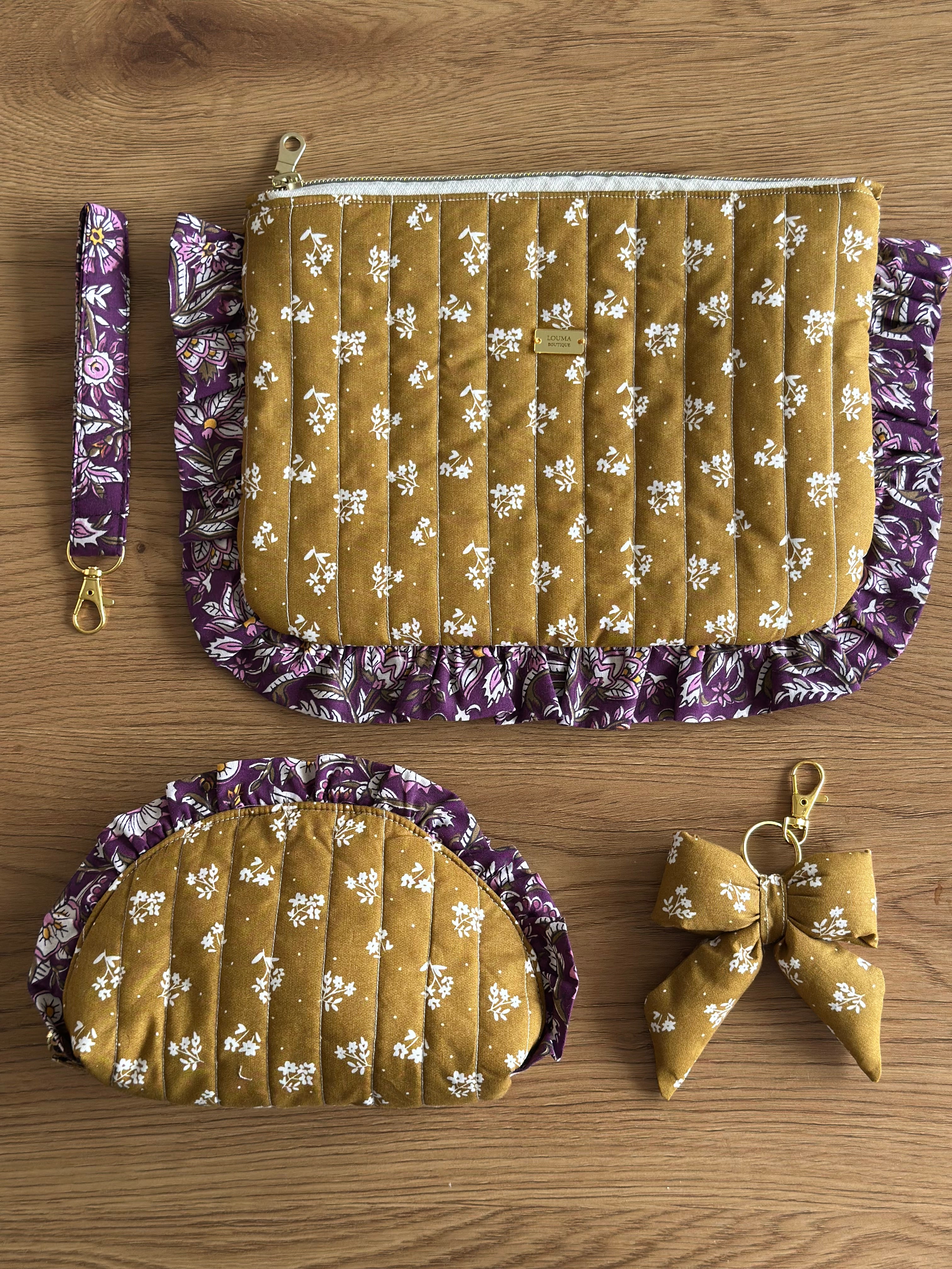 Pochette à volants Amber