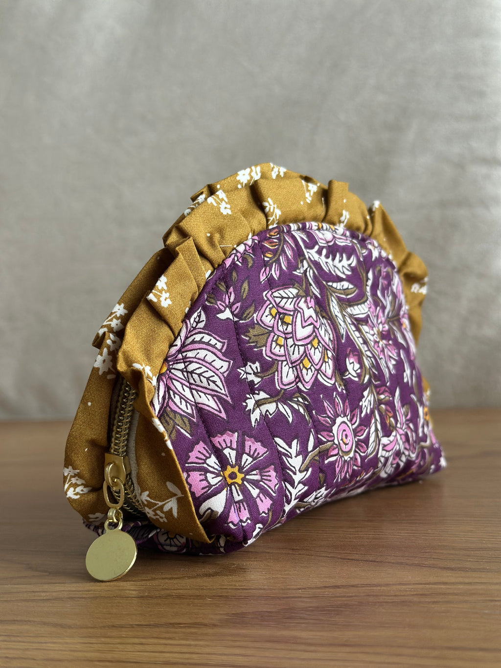 Trousse Demi-Lune violette