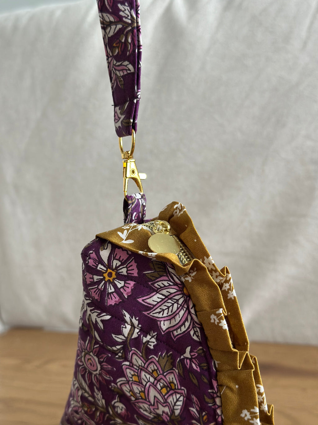 Trousse Demi-Lune violette